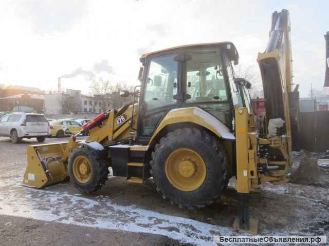 Экскаватор-погрузчик CAT 428, 2022 г, новый