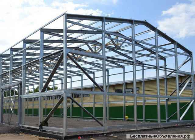 Быстровозводимые склады, ангары из сэндвич панелей