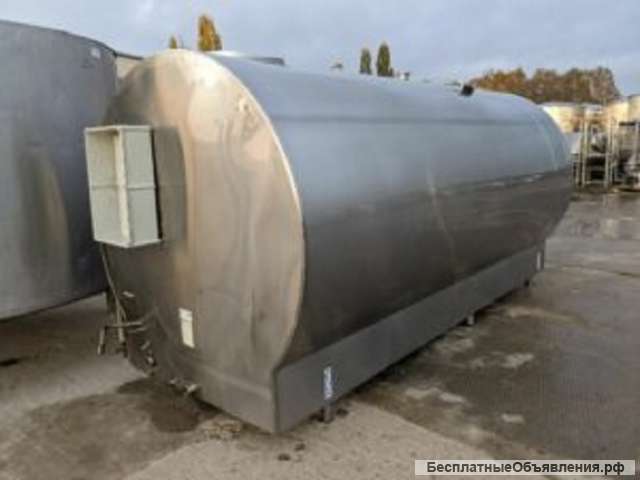 Емкость нержавеющая, объем 6 куб.м., горизонтальная, термос, инв 2160