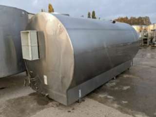 Емкость нержавеющая, объем 6 куб.м., горизонтальная, термос, инв 2160