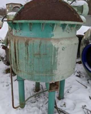 Сборник эмалированный, объем 0,5 куб.м., рубашка, мешалка