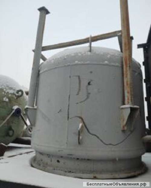 Сборник эмалированный СЭРН 4,0-2-12-01, объем 4 куб.м., паровая рубашка