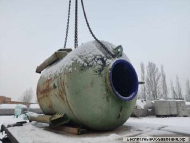 Сборники эмалированные СЭН 4.0.2.12-01, объем 4 куб.м.