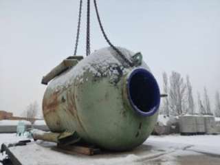 Сборники эмалированные СЭН 4.0.2.12-01, объем 4 куб.м.