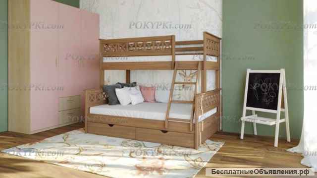 Двухъярусная кровать «КАРОЛИНА» с доставкой