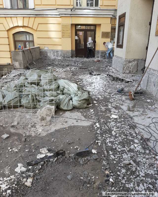 Демонтаж в квартирах и снос построек