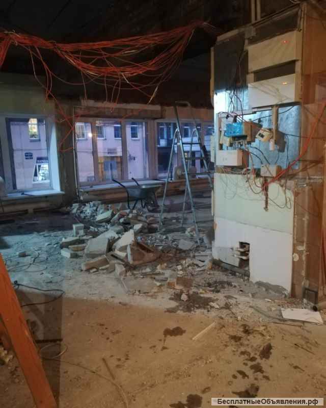 Демонтаж в квартирах и снос построек