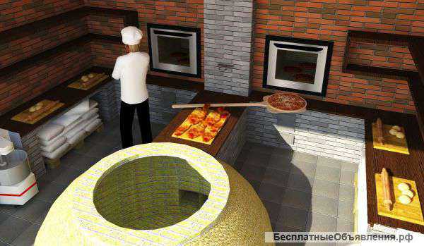 Производственный тандыр с печами