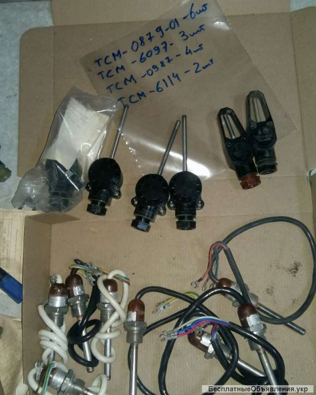 Термометры, термопары, термореле разные