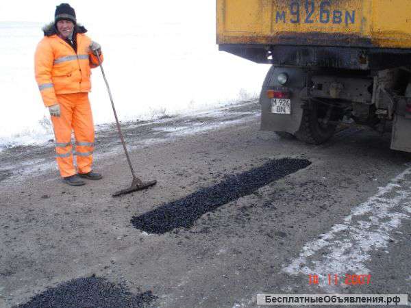 Асфальт Мультигрейд укладывается даже в мороз