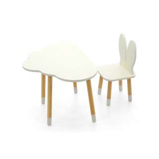 Стул детский «Зайчик белый"