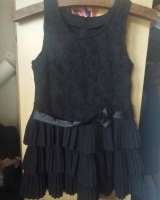 Шикарное черное платье