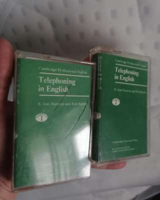 Кассеты TELEPHONING IN ENGLISH 1993 Jean Naterop and Rod Revel Cambridge University Press