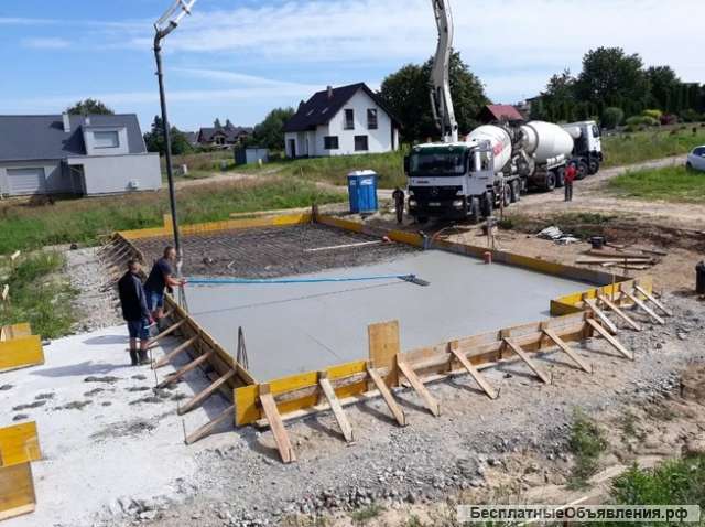 Монолитный фундамент