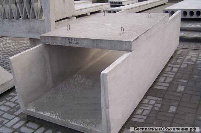 Лотки теплотрасс железобетонные Л, ЛК