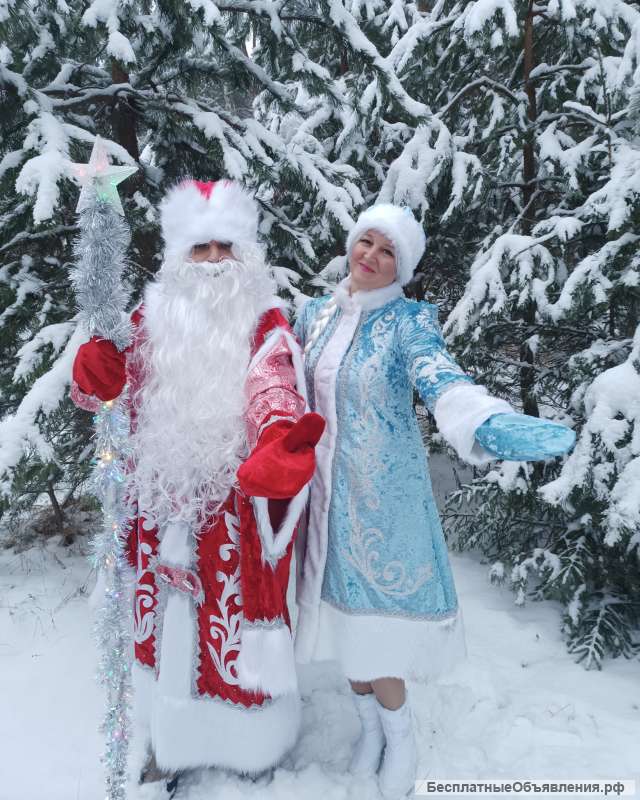 Дед Мороз и Снегурочка с доставкой на дом