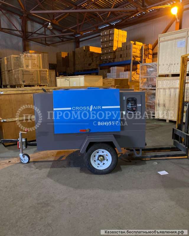 Винтовой компрессор CrossAir Borey 55-7F