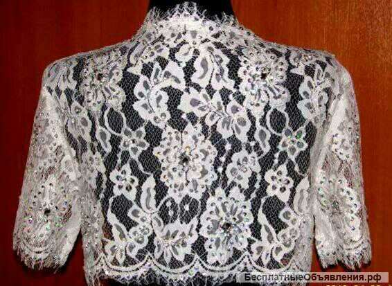 Гипюровое болеро новое