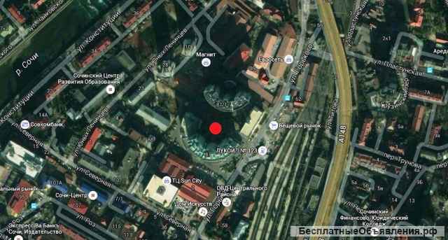 Машиноместа 21 кв.м. в центре Сочи в элитном ЖК