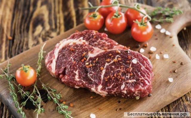 Стейк Рибай без кости, мраморный