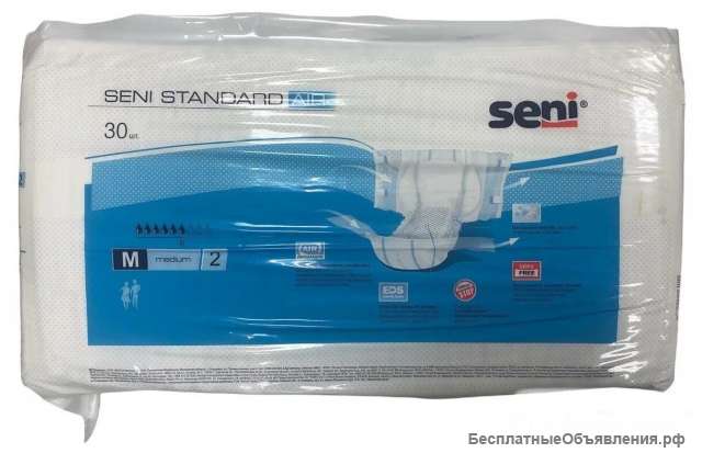 Подгузники для взрослых Seni standard air medium (2)