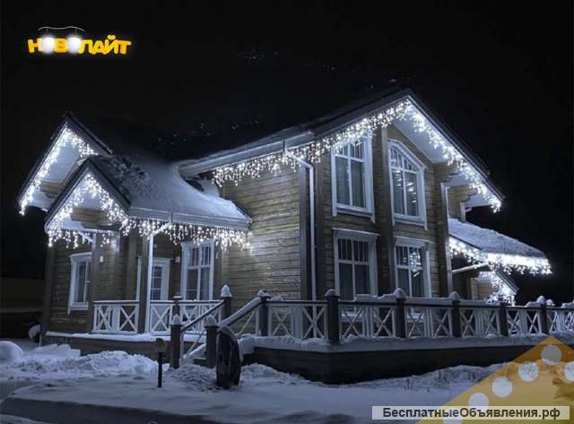 Новогоднее украшение домов в Ростове-на-Дону и области