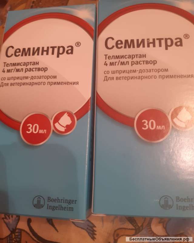 СЕМИНТРА для кошек