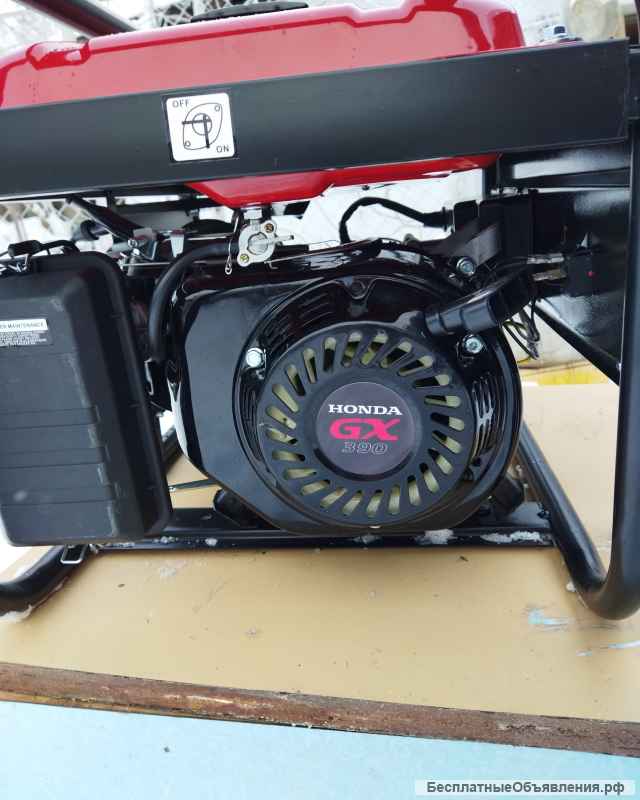Новый бензогенератор HONDA EG 5500CXS