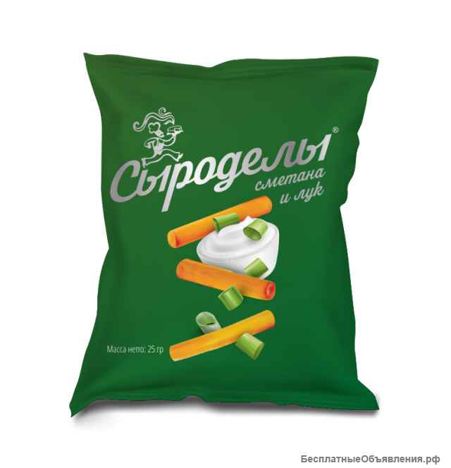 Оптовая продажа снековой продукции