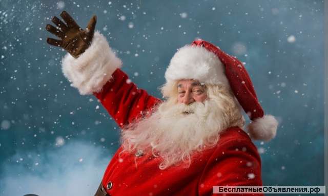 Поздравление Деда Мороза через окно