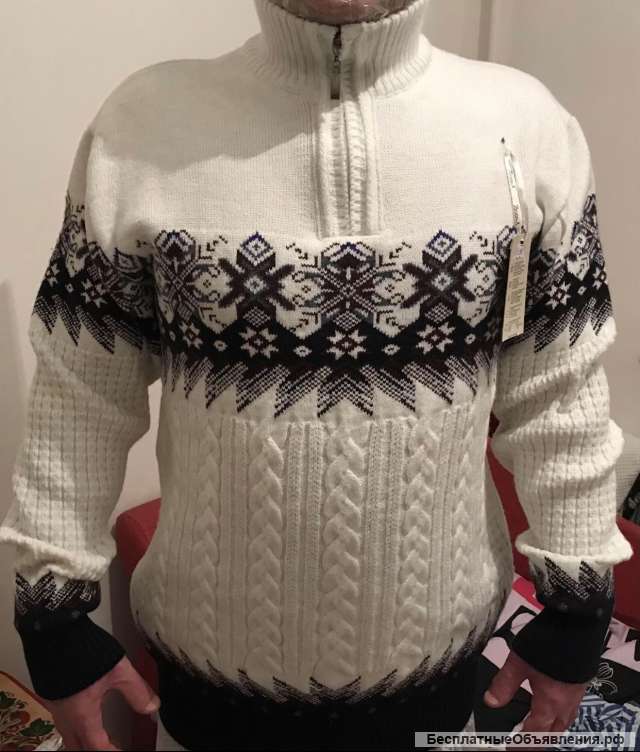 Свитер мужской новый 54 размера