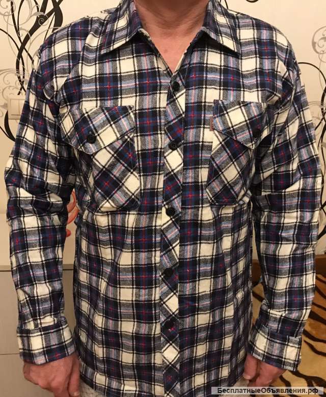Мужская рубашка 52 новая