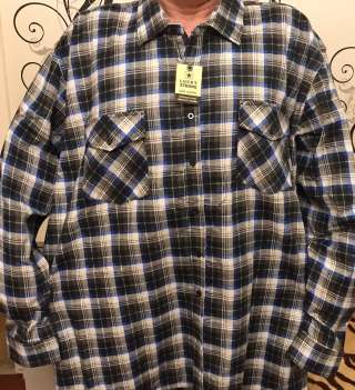 Мужская рубашка новая 8 xl