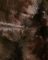 Шуба норковая коричневая