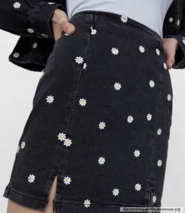 Юбка женская джинсовая