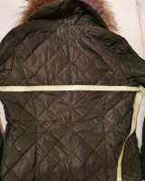 Стеганная куртка Marella, с лисьим воротником