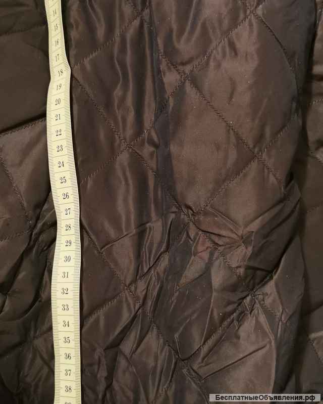 Стеганная куртка Marella, с лисьим воротником