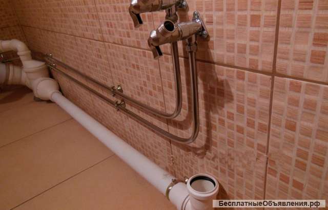 Установка, замена сантехники. Подключение, монтаж