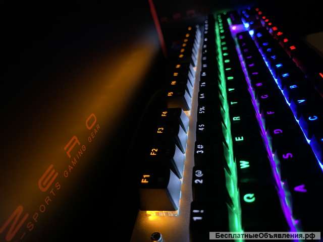 Механическая клавиатура metoo ZERO Черная 87 клавиш Синие свитчи