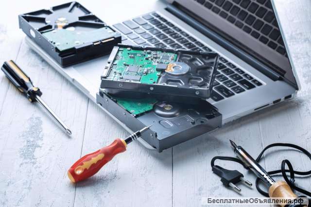 Установка Windows, ремонт ноутбуков, компьютеров