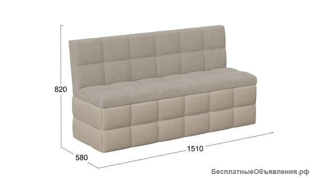 Скамья прямая «Домино» Исп. 2