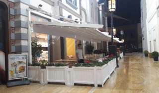 Пергола подвесная плоская