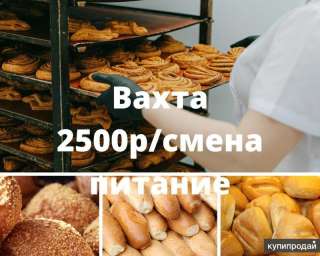 Работа упаковщик, вахта 15/30/45, проживание, питание, в Москве