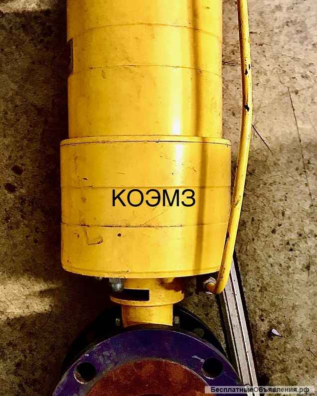 Кран шаровый регулирующий КШТВ 16-80 с пневмоприводом ПВ-60