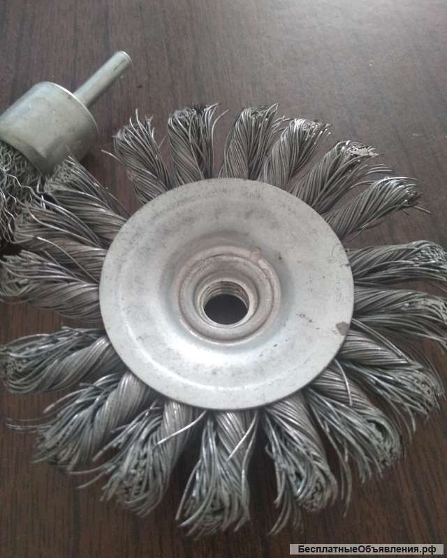 Корщетки для дрели и болгарки