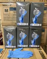 Перчатки нитриловые винил латекс Бенови