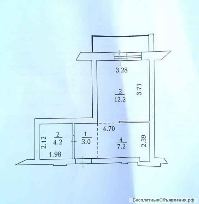 Уютную однокомнатную квартиру в новом, современном жилом комплексе Старт