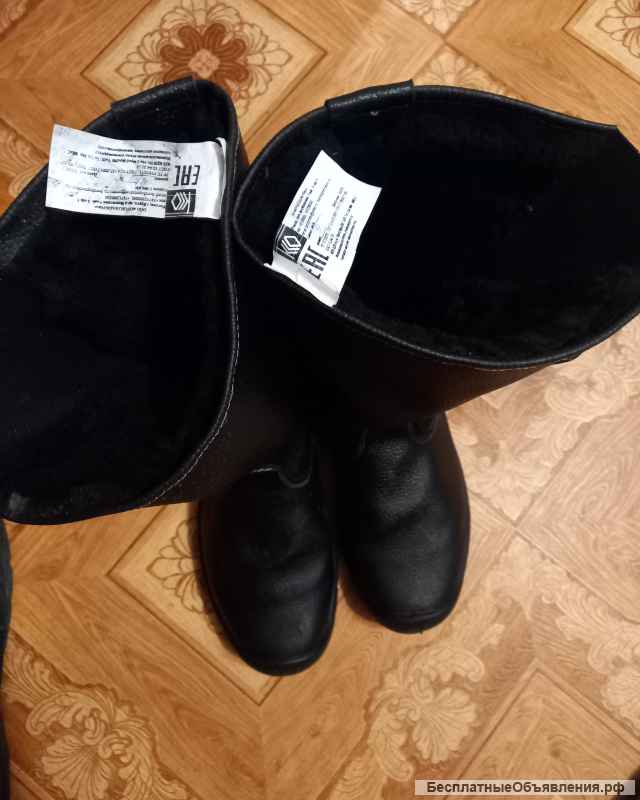 Сапоги зимние утеплёные