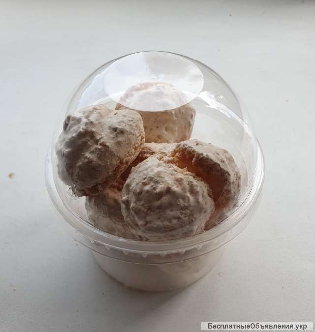 Безе в стаканчике с кокосом, бизе в кофейню