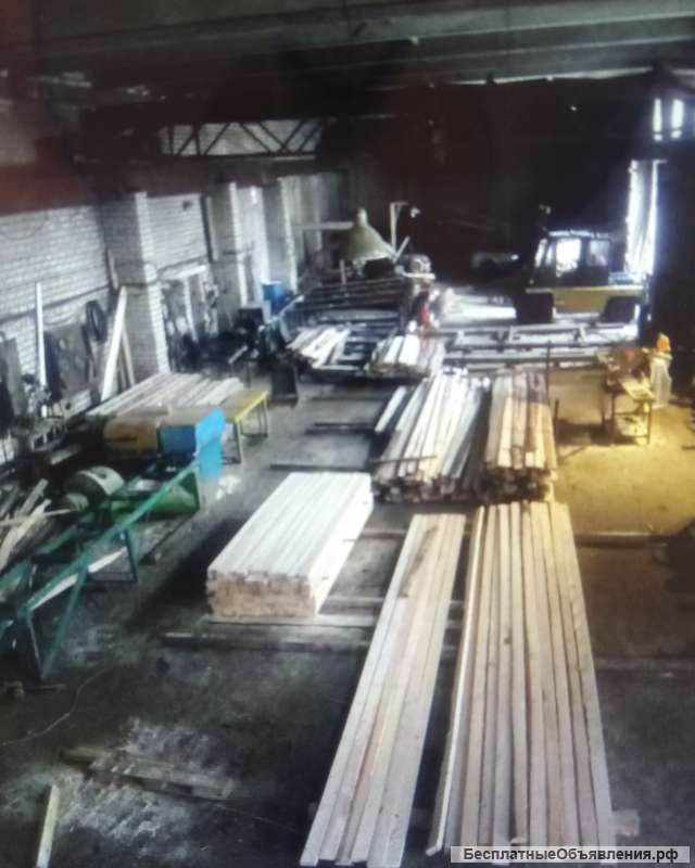Аренда лесопильного. Цеха